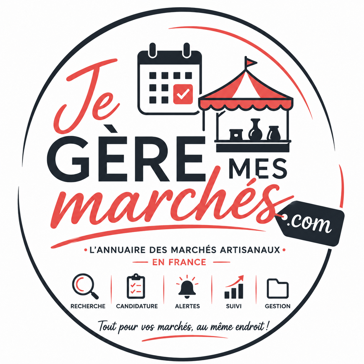 Je gère mes marchés — l'annuaire des marchés artisanaux en France